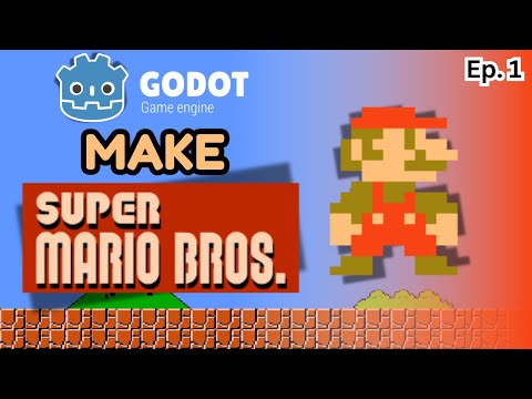 Make A Game in Godot 4 - Beginner Tutorial Series Making Mario!