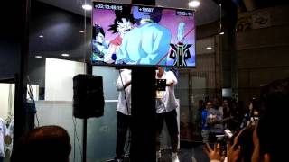 Wendel Bezerra e Ulisses Bezerra dublando ao vivo na CCXP 2015 (05/12/15)