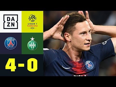 Julian Draxler mit Zaubertor: Paris St. Germain - St. Etienne 4:0 | Ligue 1 | DAZN Highlights