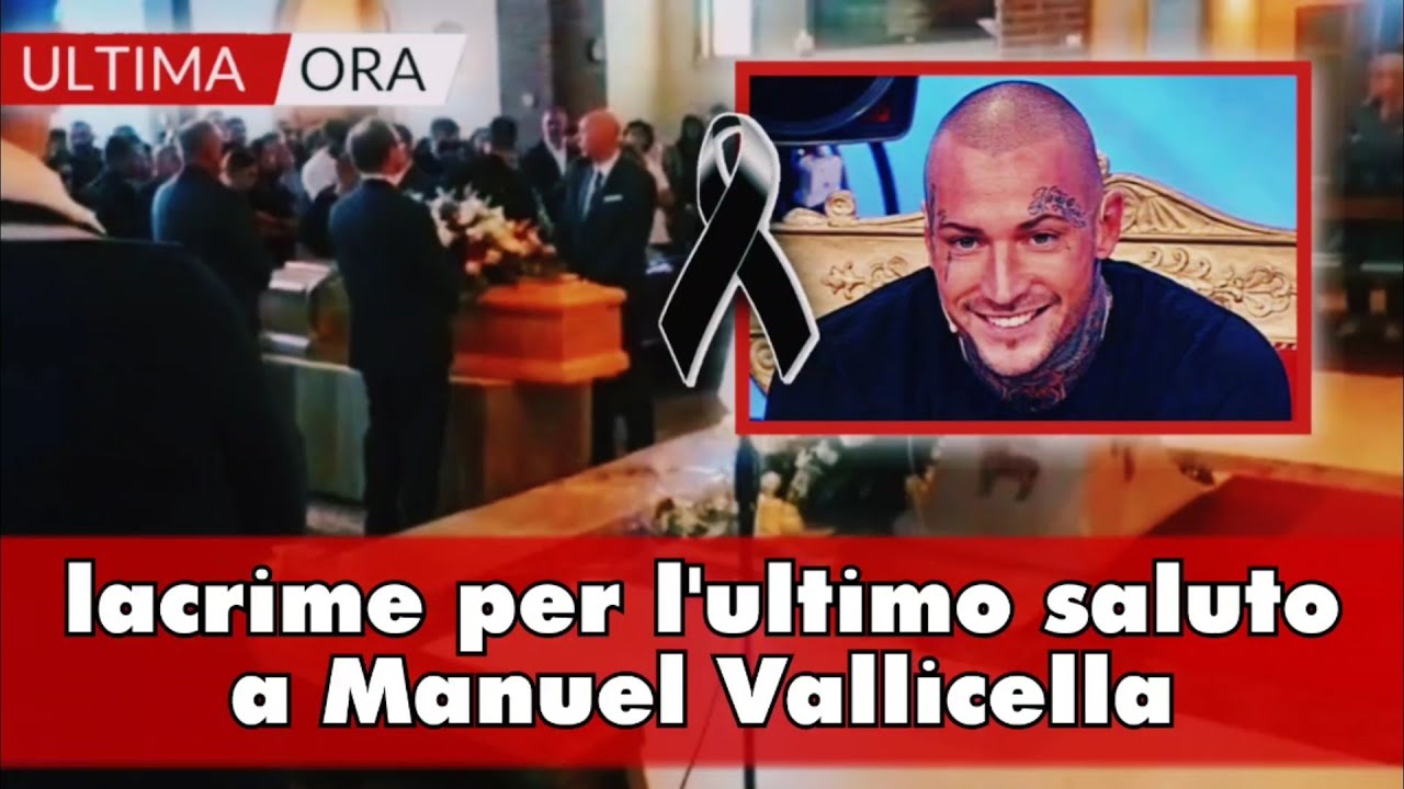 Funerale Manuel Vallicella: le toccanti parole di cugini e parenti