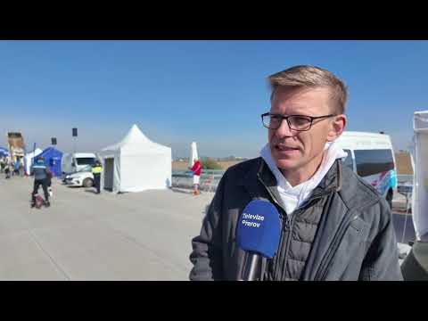 Dálnice D55 se přibližuje Přerovu