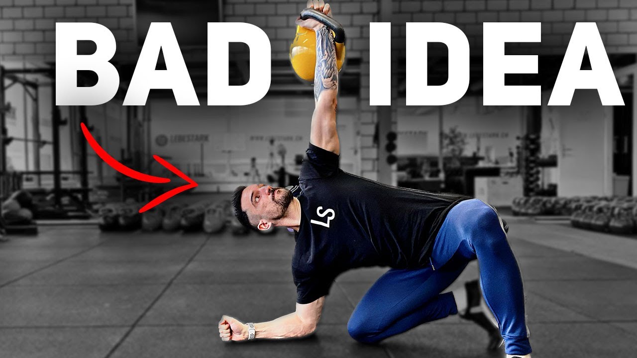 Kettlebell "Turkish Get Up" Is a GOOFY Exercise You’ll Regret Doing!