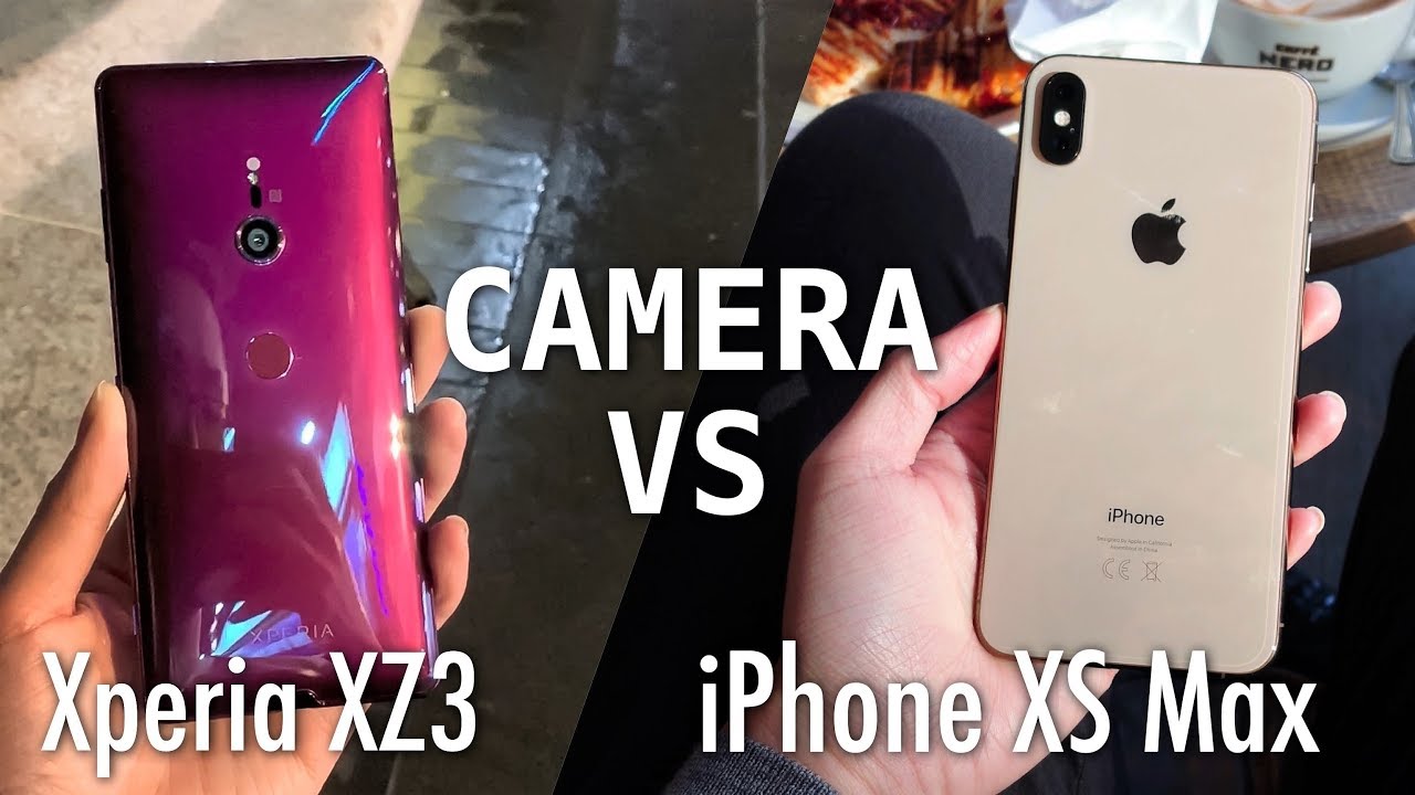 Apple iPhone XS Max vs Sony Xperia XZ3: Full Camera Comparion!