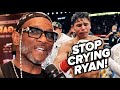 GERVONTA TRAINER TELLS RYAN GARCIA TO STOP CRYING OVER WEIGHT; PUT UP OR SHUT UP TIME FOR BET!