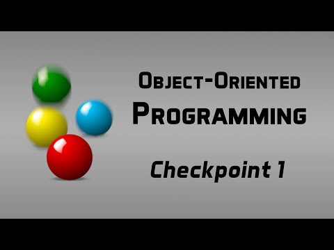 Getting Started Object Oriented Programming 01