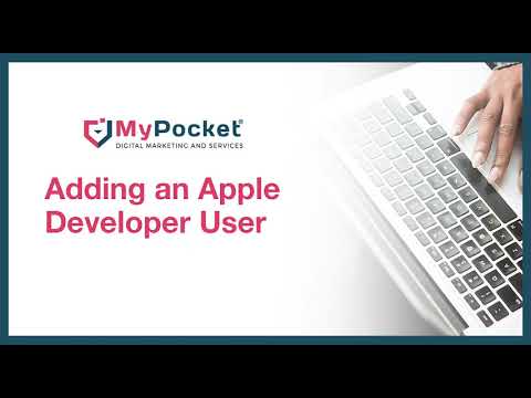 Adding An Apple Developer User