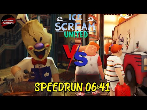 Ice Scream United: Full Gameplay | SPEEDRUN(06:38)