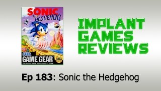Sonic the Hedgehog (Game Gear) - IMPLANTgames Reviews