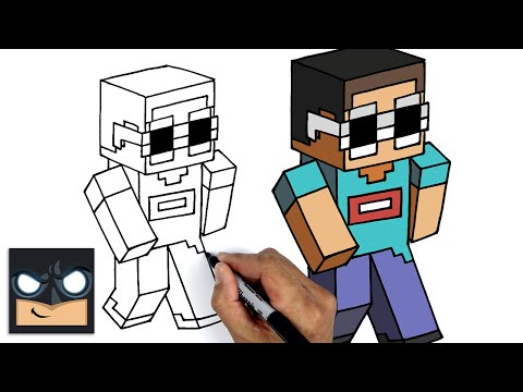 Cartooning Club How to Draw - How To Draw GeorgeNotFound | Dream SMP || Minecraft Skin Tutorial