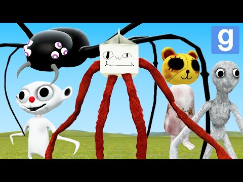 NEW TREVOR HENDERSON CREATURES! - Milkwalker Ambassador, Nurpo, Yoyo & More (Garry's Mod Sandbox)