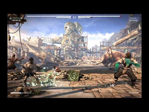 Mortal Kombat X: Day 4 Tremor Vs. Hard Assassin Kitana (First to 3 Wins)