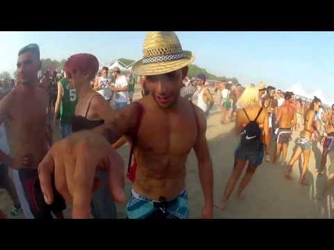 Richie Hawtin + Gaiser @ Spiaggia del faro 4/8/2013