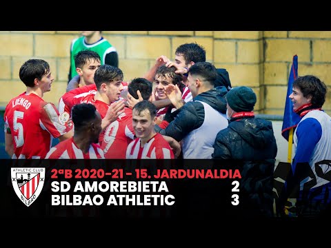 Imagen de portada del video ⚽ Resumen I J15 2ªDiv B I SD Amorebieta 2-3 Bilbao Athletic I Laburpena