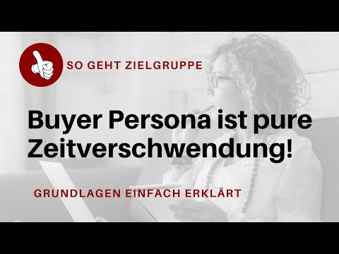 Vergiss das Buyer Persona Modell!
