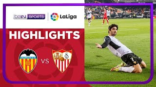 Valencia 1-1 Sevilla Pekan 21