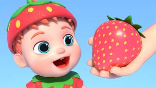 Aprenda as Cores com Frutas e Vegetais 🍎🥦 | Música Infantil | Bebê Leo em Português