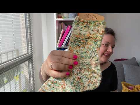 Strick- und Häkelpodcast 47 - fertige Socken und eine Ankündigung