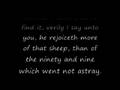 Get found tonight! - ApologetiX - Lyrics 