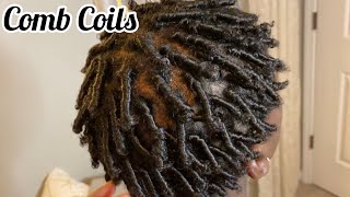 How to: Finger / Comb Coils, Starter Dread Locs on Short Natural Hair | Teen Boys & Men Hairstyles