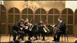 Accord Quartet plays Bartok's 3rd string quartet, A