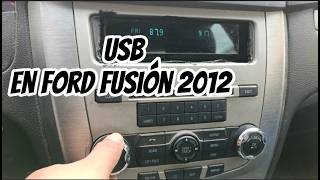 Así adapté un USB a Ford fusión 2012 para musica