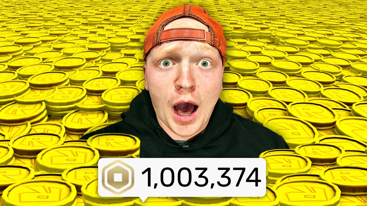 Spending 1,000,000 Robux in 1 Hour!