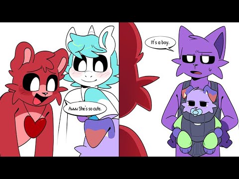 DogDay and CatNap Confusion When ‘She’ Turns Out to Be ‘He’ | Poppy Playtime Chapter 4 Comic Dub