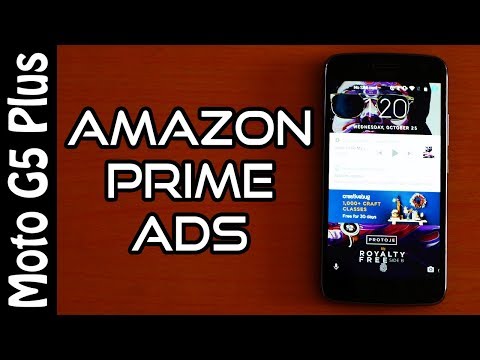 💡Moto G5 Plus Tips🔨 Amazon Prime Ads! [4K]