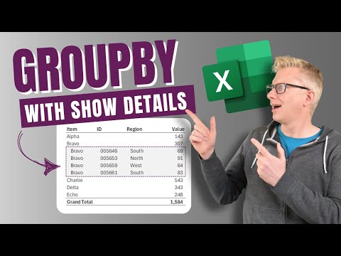 Excel: Dynamic GROUPBY Drill Down Unleashed Excel: Dynamic GROUPBY Drill Down Unleashed