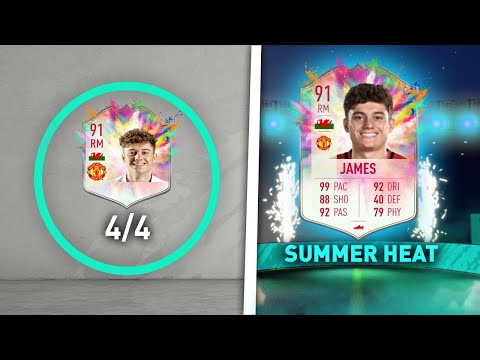 HOW TO COMPLETE SUMMER HEAT DANIEL JAMES FAST!! SUMMER HEAT OBJECTIVE #FIFA20