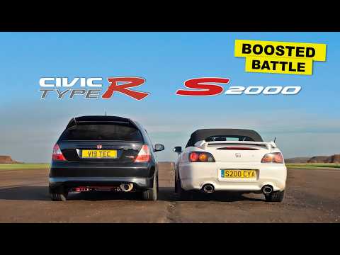 SUPERCHARGED vs TURBO - WHICH HONDA GOES BANG?