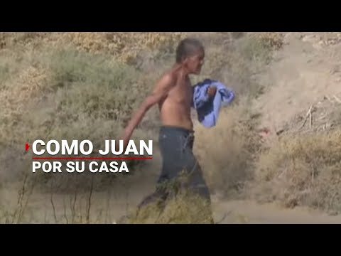 Video: Hombre cruza la frontera con EUA y la patrulla fronteriza no se dio cuenta