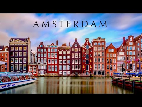 AMSTERDÃO | Passeio a pé e destaques da cidade em 4K