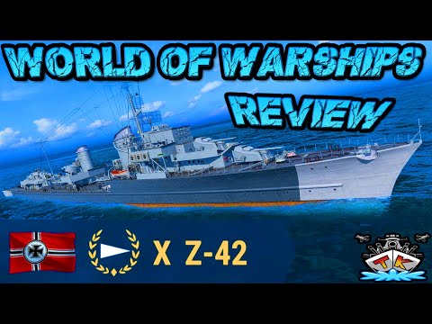 Z-42 GER/T10/DD für 27000 STAHL - "Review"⚓️ in World of Warships 🚢 Z42