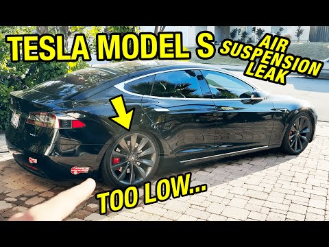 Model S Air SUSPENSION LEAK - Tesla wants $1500 to ACCOMPLISH NOTHING - We FIXED IT for $250