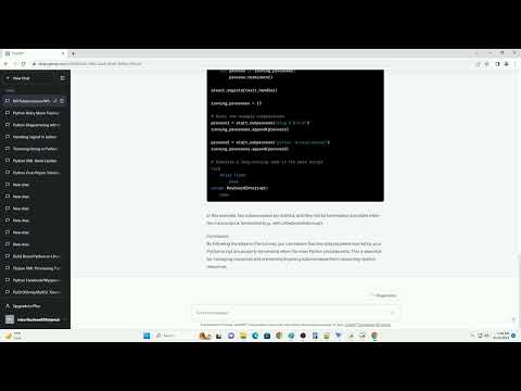 Kill Subprocess When Python Process Is Killed