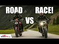 Triumph Street Triple 765 RX Vs Triumph Trident 800 Review Naked Bike Comparison
