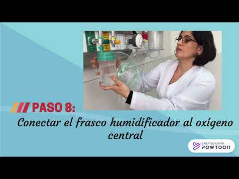 Procedimiento de oxigenoterapia de bajo flujo