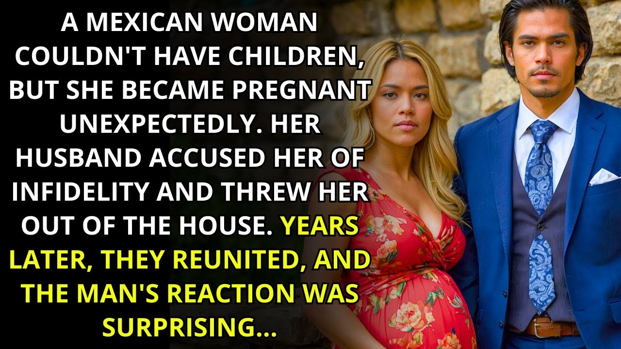 THE PREGNANT MEXICAN WOMAN WAS KICKED OUT OF HER HOME. HER HUSBAND'S REACTION WHEN HE SAW HER...