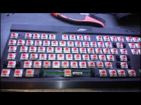 Corsair K70 RGB Keyboard Repair (Spilled Drink)