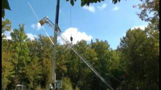preview picture of video 'Lake Effect Energy Corporation 10kW Wind Turbine 140' Tower Deerton, MI'