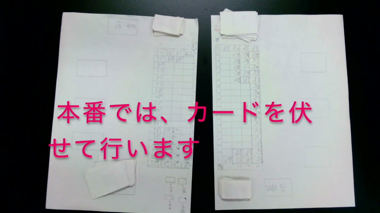 元素当てゲームに夢中（熱狂）