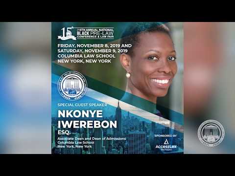 NBPLC 2019 Special Guest Speaker Nkonye Iwerebon, Esq.