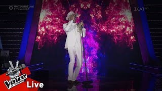 Πάνος Μουζουράκης - Born to Be Wild | 1ος Ημιτελικός | The Voice of Greece