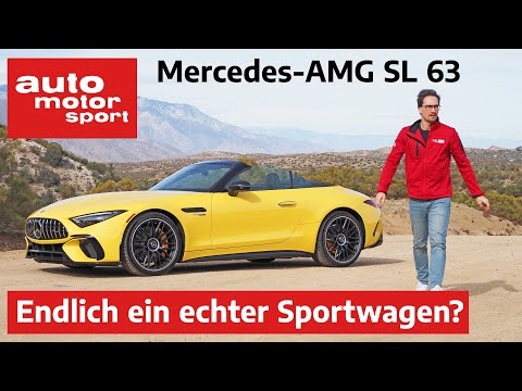 Der neue Mercedes-AMG SL 63 (2022) - Wie sportlich ist der Schwabe?  | auto motor und sport