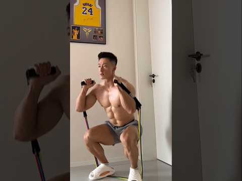 Try This 10 Minutes Full Body Workout (Resistance Band ) #resistancebandsworkout #shorts #short