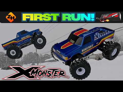 Traxxas X-MONSTER | X-MT First Run, & Info (X-Maxx Bigfoot Monster Truck)