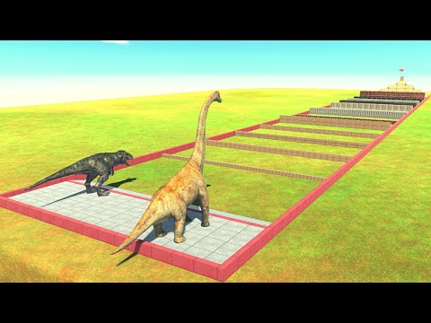 Carnivore And Herbivore Dinosaurs Power Tournament ARBS | Animal Revolt Battle Simulator