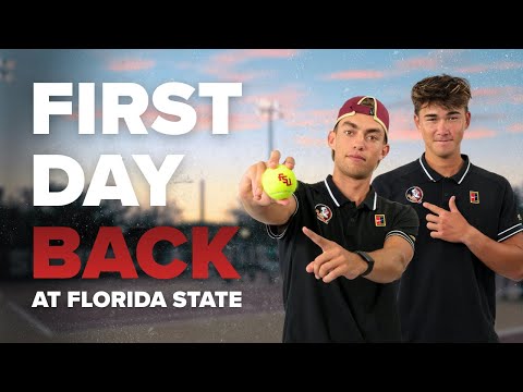 Back to School Vlog: Life as D1 Tennis Athletes
