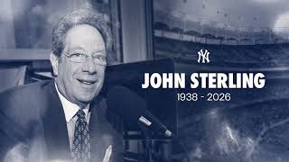 The New York Yankees honor legendary broadcaster John Sterling with a pregame ceremony ????